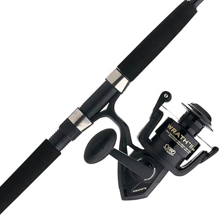 PENN Wrath II Spinning Reel and Fishing Rod Combo