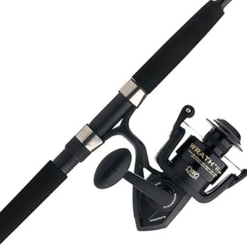 PENN Wrath II Spinning Reel and Fishing Rod Combo